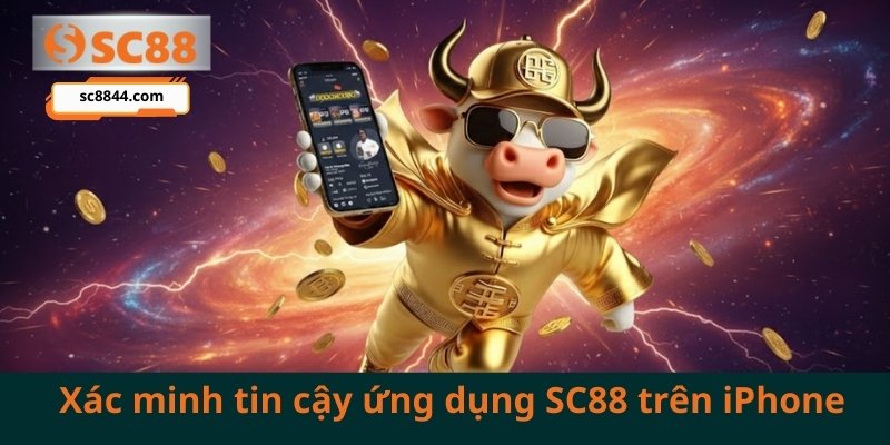 Thao tác xác minh tin cậy trên iOS để sử dụng app mượt mà